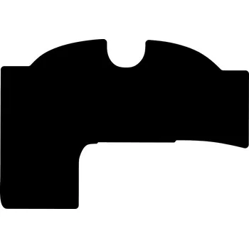 Koberec GRANIT koberec do traktoru New Holland CX5000, CX6000 (konstrukční řada), (od 03/2011), rohožka do traktoru velur černá, rohož do traktoru