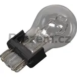 Žárovka kulová, Americký typ, 12 V, 27/7 W, patice W 2,5x16q