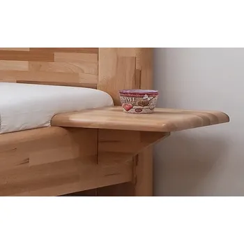 Noční stolek Noční stolek BMB Adriana závěsný dub cink Dub cink, Bílý olej