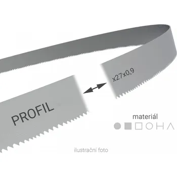 Pilový pás Pilový pás svařovaný na míru Wikus PROFIL 27x0,9mm 5-7
