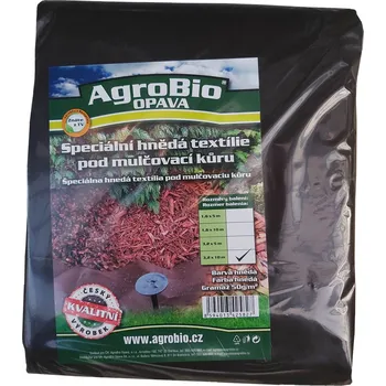 AgroBio Opava Netkaná textilie hnědá 50 g/m2, 3,2 x 10 m