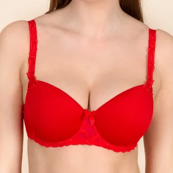 Podprsenka Podprsenka 131343 Andora červená 361 - Simone Péréle 75D červená 361