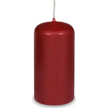 Svíčka Svíčka válcová Ø 60 x 120 mm - bordová 33308