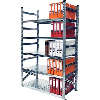 Dílenský regál Wexta Archivní regál na šanony, 1972x1050x600 mm, 5 polic, základní