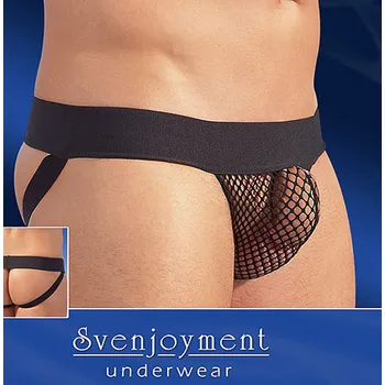 Pánské erotické prádlo Herren Netz-Jock Pánské síťované slipy
