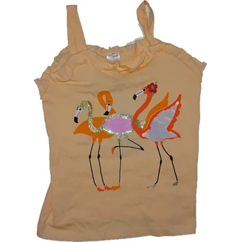 Dívčí tílko Dívčí tílko s plameňákem. 122