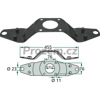 Sekačka Držák nože pro rotační sekačku Fella, 132294, 131148, 130881