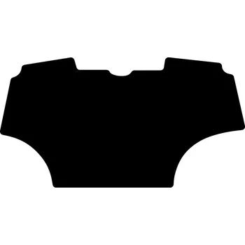 Rohožka GRANIT gumová rohožka do traktoru Deutz Fahr Agrotron MK2 (1997-2000), černá rohožka do traktoru, rohož do traktoru