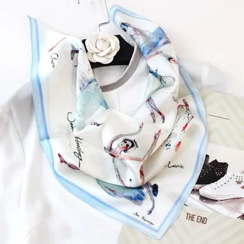 Šátek Malý šátek z hedvábí- Baletní tanečníci