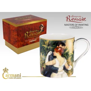 Carmani® Carmani - Porcelánový hrnek Auguste Renoir I v dárkové krabičce - 380 ml