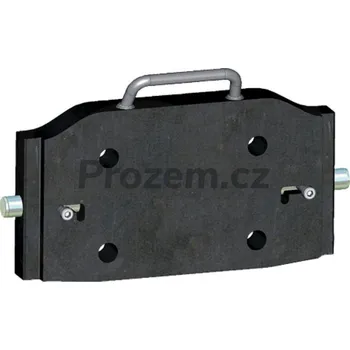 Tažné zařízení Přechodová deska závěsu 330/32/25, rozteč 140 x 80 mm, KUP329-45, 8005053