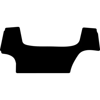 Koberec GRANIT koberec do traktoru Case IH Farmall C, Farmall U, Farmall U Pro (bez střední části, od 2014), rohožka do traktoru velur černá, rohož do traktoru