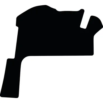 Koberec GRANIT koberec do traktoru JCB TM220 Agri teleskopický nakladač (od 2014), rohožka do traktoru velur černá, rohož do traktoru