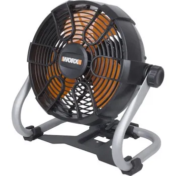 Domácí ventilátor WORX Orange WX095.9 - Aku ventilátor 20V, 242mm - bez akumulátoru - PowerShare