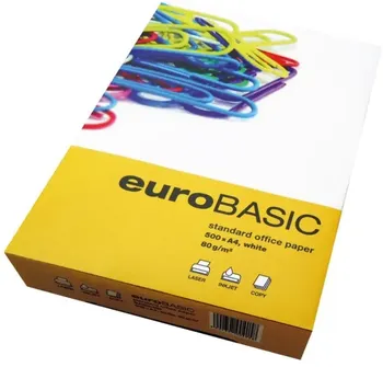 Kancelářský papír Mondi Eurobasic+ A4 80 g 500 listů