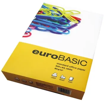Kancelářský papír Mondi Eurobasic+ A4 80 g 500 listů