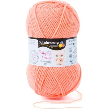 Příze Bravo Baby Meruňková 1024