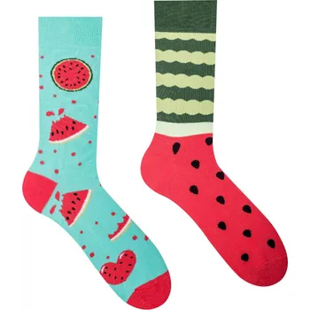 Pánské ponožky Veselé ponožky Meloun, Střih Pánsky/UNISEX, Velikost 35-38