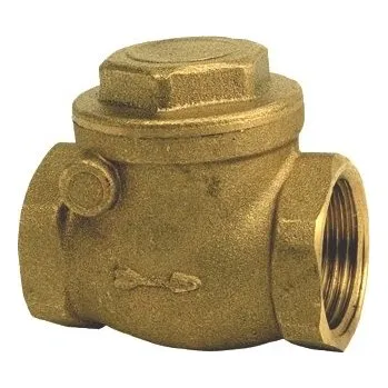 Fitinka Zpětná klapka vodorovná CLAPET - mosaz - 3/4" 06280-3/4