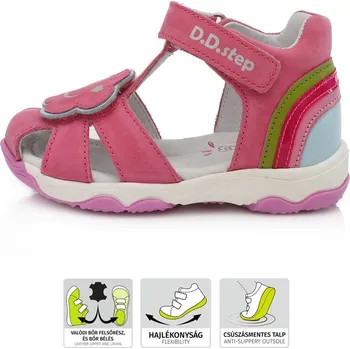 Dívčí sandály D.D.STEP AC64-78A Velikost: 23