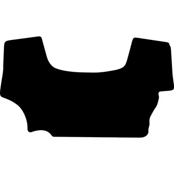 Rohožka GRANIT gumová rohožka do traktoru Case IH JX 70, JX 80, JX 90 s elektron. diferenciálem (2007-2014), gumová rohožka do traktoru černá, rohož do traktoru