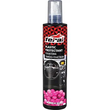 Čistič plastových dílů Feral Plastic Protectant – péče o plasty s vůní žvýkaček