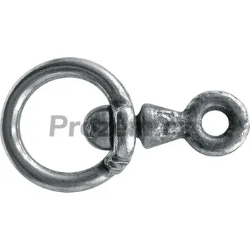 Rejdový čep (obrtlík) pro řetězy na krávy, leskle kovaný