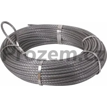 lanový naviják Lano pro lesnický lanový naviják, průměr 12 mm, délka 40 m, lano na lesnický naviják