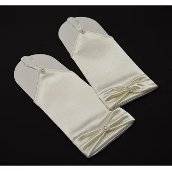 Rukavice Krátké rukavice v barvě champagne