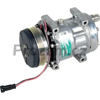 Kompresor klimatizace SANDEN Kompresor klimatizace pro New Holland (Fiat a Ford), 12 V, 87519620