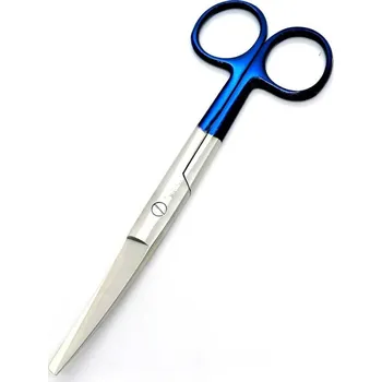 Nůžky operační hr/tu zahnuté BL (TC) 14 cm E/M 11511