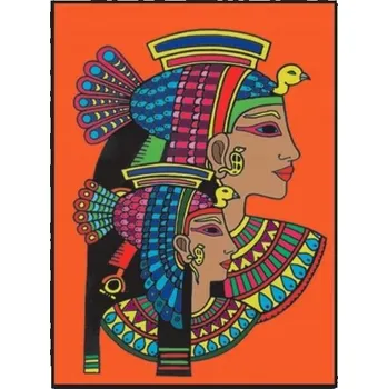 omalovánky Sametová omalovánka 37x28 cm - Egypt