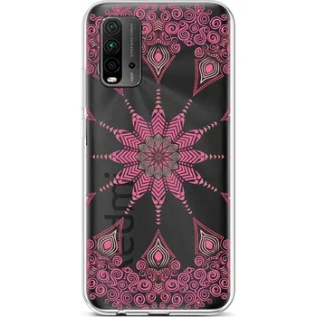 Pouzdro na mobilní telefon Kryt Xiaomi Redmi 9T silikon Pink Mandala (obal neboli pouzdro na Xiaomi Redmi 9T)