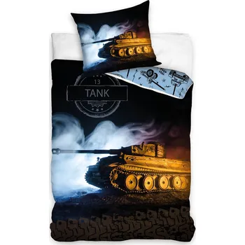 Povlečení Recenze TipTrade Tank Tiger 13 140 x 200, 70 x 90 cm zipový uzávěr