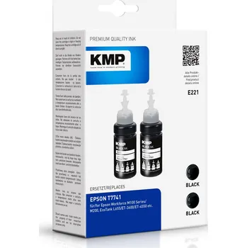 KMP E221 - Epson T7741 - černá inkoustová náplň KMP