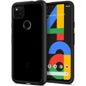 Pouzdro na mobilní telefon Spigen Ultra Hybrid pro Google Pixel 4a černé