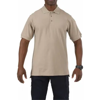 Pánské tričko Triko 5.11 Utility Polo S/S - Silver Tan 2XL