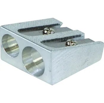 Ořezávátko Donau dvojité, průměr 8 a 11 mm, kov, stříbrné