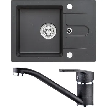 Granitový dřez Alveus Cortina 10 91 + baterie Nina 55