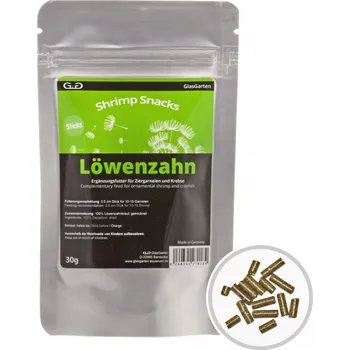 Krmivo pro rybičky GlasGarten – Shrimp Snacks Pampeliška 30 g