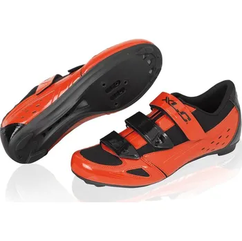 Pánské cyklistické tretry XLC CB-R04 Road černé/červené vel.38 (Cyklistické tretry XLC CB-R04 Road černé/červené vel.38)