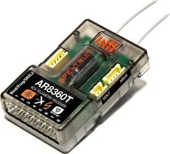 RC náhradní díl Spektrum AR8360T AS3X/SAFE přijímač s telemetrií