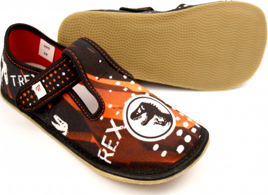 Ef barefoot chlapecké bačkory 395 T-rex EUR 24