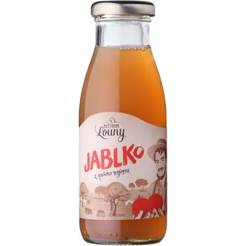 100% jablečný mošt s dužinou, 250 ml