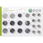 Blistr knoflíkových baterií CR2025,CR 2016,CR1620,LR43,LR54,LR4 (20ks)