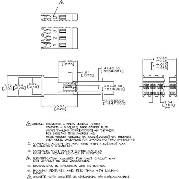 TE Connectivity MTA-100 zásuvková lišta 2, 3-641535-2, 1 ks