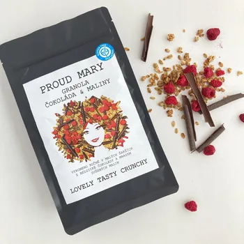 Granola čokoláda a maliny - bezlepková, 400 g