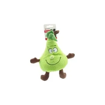 Hračka pro psa Flamingo hračka pro psa hruška pískací 28 cm plyšová zelená
