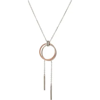 Náhrdelník Dámský stříbrný náhrdelník STNAH078F