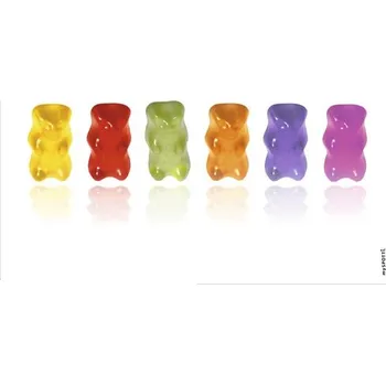 Obklad Obkladový panel do kuchyně mySPOTTI pop Gumoví méďové 41x59 cm